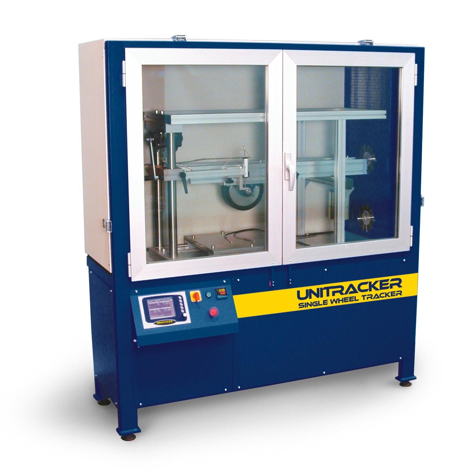 B038 Wheel Tracker, Matest Made EN12697-22 Wheel Tracker, Matest versie
230 V 50/60 Hz monofase 2200 W
Afm. 1580x650xh1790 mm
meer info op onze web site
 B038 new