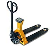 VHB 2T1 VHB 2T1 Pallet truck scale 1 kg : 2000 kg VHB 2T1 Pallet truck scale 1 kg : 2000 kg Pallet truck scale with complete protection against dust and water splashes IP65/67 and a memory for a container weight . PRE-TARE function for manual subtraction of a known container weight, value can be saved. Display device: protection against dust and water splashes IP65. Load fork: protection against dust and water splashes IP67, temporary use in wet areas possible. Pivot range 206°. Castors: Solid rubber on aluminium rims.  Load rollers: Tandem tyres to overcome thresholds and obstacles more easily. Material: Polyurethane. Totalising of weights. Ready for use: Batteries included (4 x 1.5 V AA). AUTO-OFF function to preserve the batteries. Operating time approx. 80 h / 1700 weighings| img-hr-cat-vhb-a.jpg