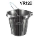 VR128 V128/R Bucket, rubber, 12L Bucket rubber 12L
 VR128.jpg